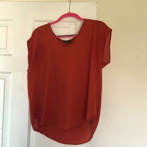 Orange Blouse